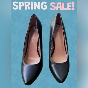 BCBGeneration Black Heels-‎ Size 9